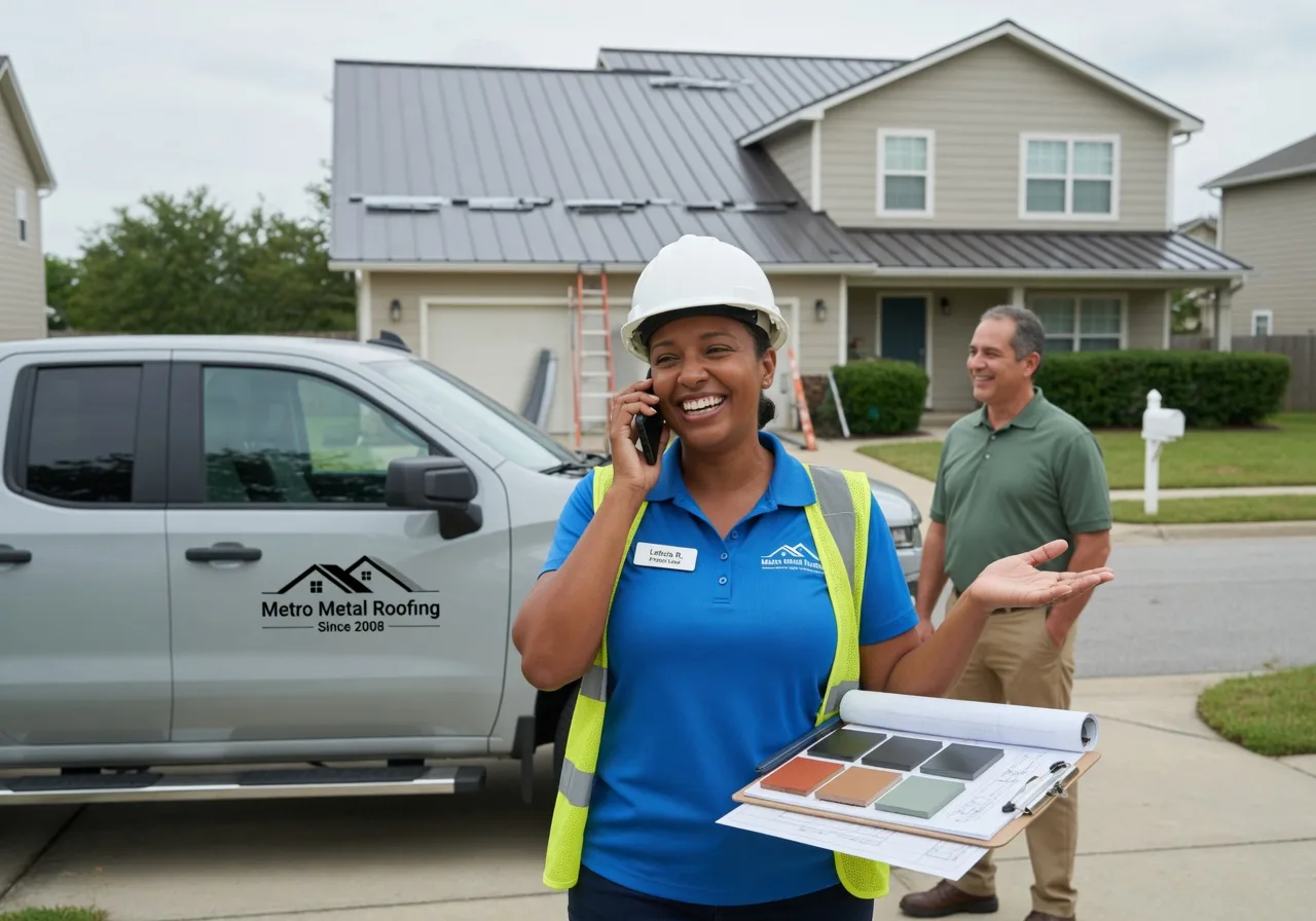 Metal Roof Repair in Hartsville, IN